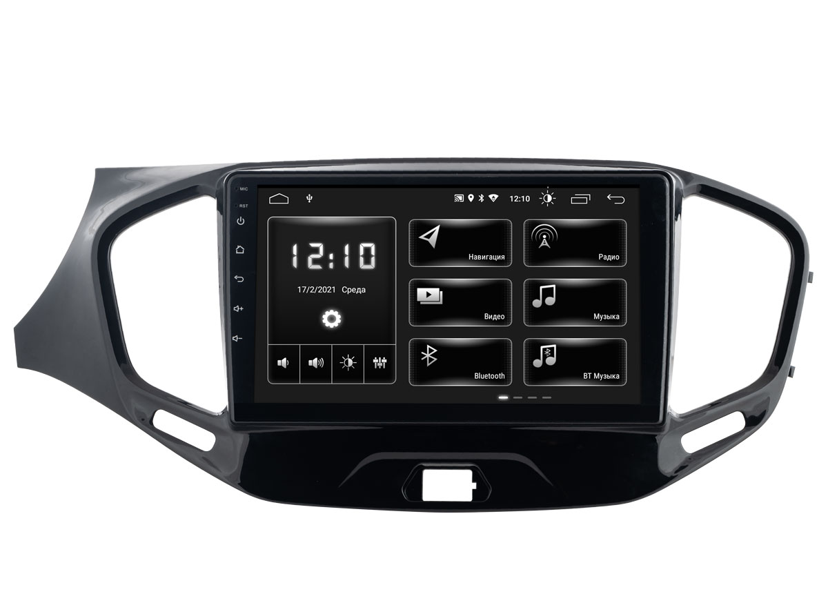 Штатное головное устройство Incar DTA-6303 Lada Vesta (Android 10) DSP, 9